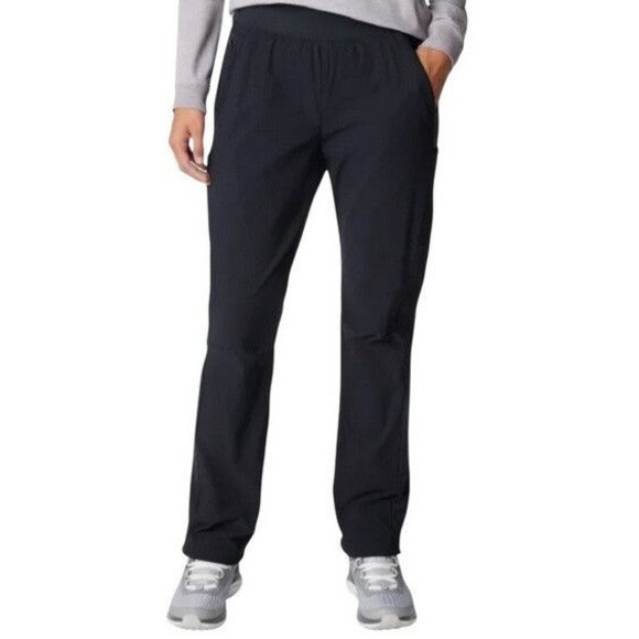 NWT Columbia Women's Trail Pant Straight Leg Active Fit Black - Picture 1 of 4
